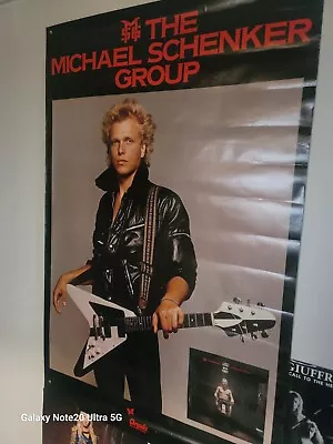 The Michael Schenker Group Poster Scorpions Size 23 X 36 • $9.99