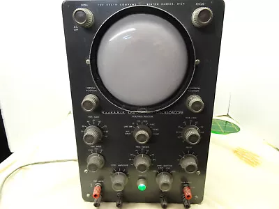 Vintage Heathkit Tube Oscilloscope Model O-10 With Book • $70