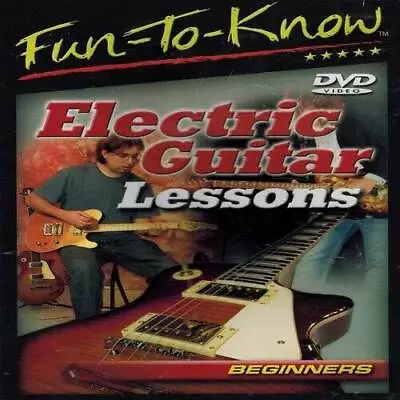 Fun To Know: Learn To Play Electric Guitar - DVD - VERY GOOD • $5.92