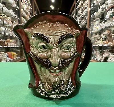 Royal Doulton Small Mephistopheles Two Sided  Character Jug W/Verse D5758 • $400
