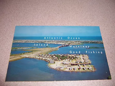 1950s SEA BIRD ISLAND MOBILE HOME PARK PORT ORANGE FL. VTG POSTCARD • $4.99