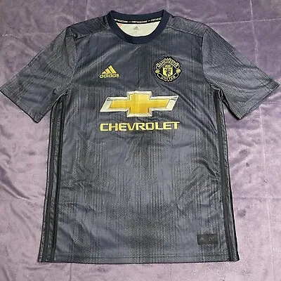 Manchester United 2018-19 Third Football Jersey Adidas Youth Sz XL (15-16 YRS) • $25