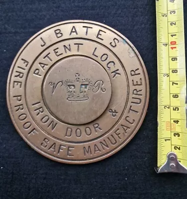 £25.99 • Buy Safe Plaque Safe Plate Escutcheon Bates