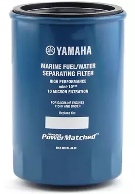 Genuine OEM Yamaha Marine Fuel/Water Separating Filter Outboard MAR-M10EL-00-00 • $19.99