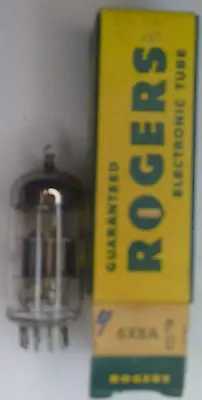 6X8A NOS Vacuum Tube Rogers Canada Triode Pentode • $4