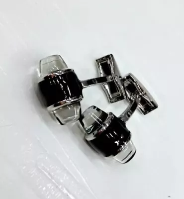 Montblanc Floating Star Stainless Steel Men Cufflinks For Gift • $35