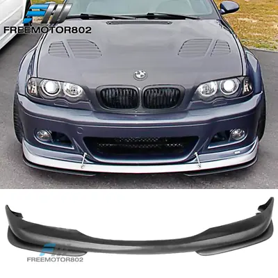 Fits 01-06 BMW E46 M3 Front Bumper Lip Spoiler AC-S Style PU • $159.99