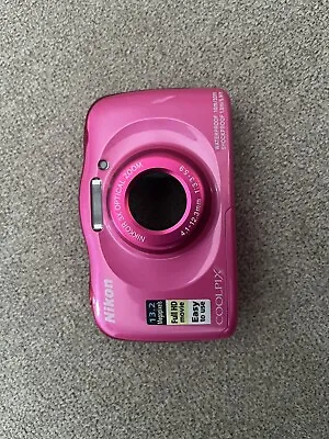 Nikon COOLPIX W100 Housing Only Pink Waterproof Impact Resistant W100PK • $49