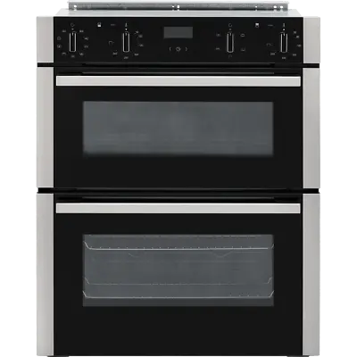 NEFF J1ACE2HN0B Built Under 59cm Electric Double Oven Stainless Steel A/B • £819