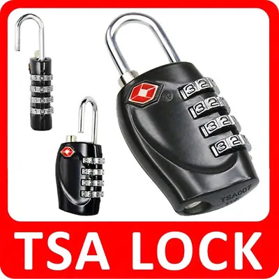 $11.99 • Buy 2/3/4/5/6PCS TSA 4 Dial Luggage Locks Travel Suitcase Locks