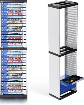 Video Game Storage Stand Tower For PS5/ PS4/ PS3/ Xbox Series S & X/Xbox One Gam • $40.60