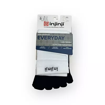 Injinji Toe Socks NEW - Unisex Size Small Performance Everyday Lightweight Crew • $12.45