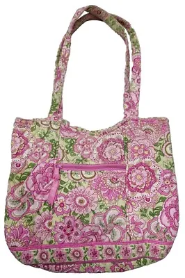 Vera Bradley Tote Shoulder Bag Vintage Retired Petal Pink Cottage Core • $15