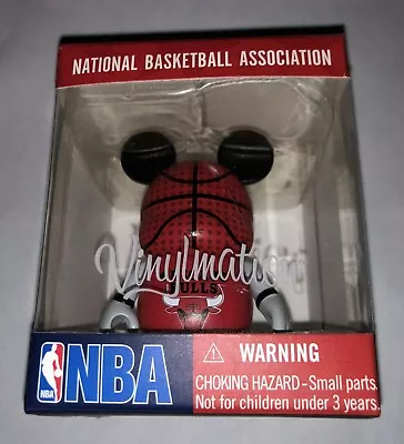 Disney 3   Vinylmation Chicago Bulls  Mickey Mouse New!!  • $29.99