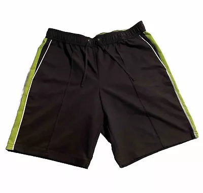 Ladies Large Black And Green Shorts Made For Life • $10