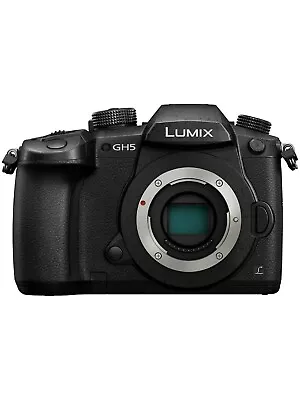 Panasonic DC-GH5MEB-K  Cam+12-60 Mm F3.5-5.6 Lumix LensUK STOCKNOT GREY IMPORT • £1200