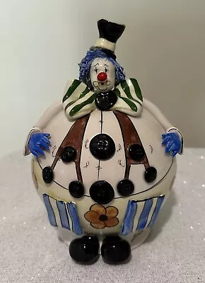 Signed Vintage Zampiva Large Figurine  Clown Bank  Made In Italy 7” • $45