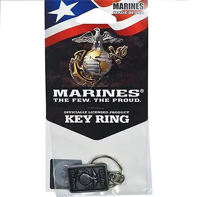 USMC Marines Corp Keychain Key Ring Military USA Medals Emblem The Few The Proud • $7.99