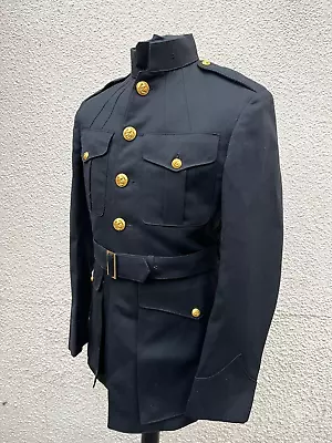 USMC Marine Corps Blue Dress Officers Coat Military Tunic-43  Chest • $51.05