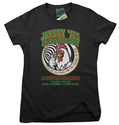 IGGY POP Johnny Yen Chicken Hypnotist Lust For Life Inspired Women's T-Shirt • £18