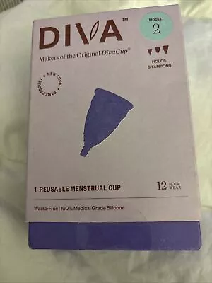 DivaCup - BPA-Free Reusable Menstrual Cup - Leak-Free Feminine Hygiene#0022 • $13