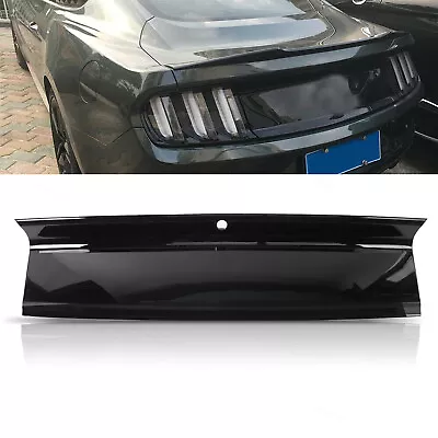 Rear Trunk Panel Trim Cover Glossy Black ABS Fit For 2015-2020 Ford Mustang GT • $56.09