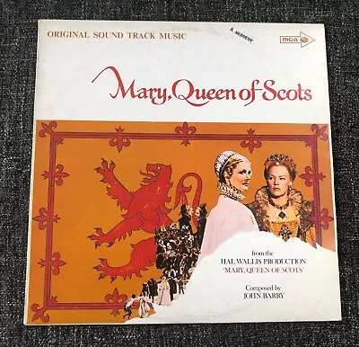 John Barry – Mary Queen Of Scots (Original Soundtrack) – UK Vinyl LP 1971 • £0.99