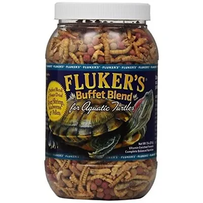 Fluker's Buffet Blend Turtle Food For Aquatic Turtles - 7.5 Oz • $10.54