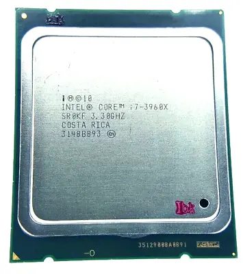 Intel Core I7-3960X 3.3GHz Six Core SR0KF (CM8061907184018) Processor • $33