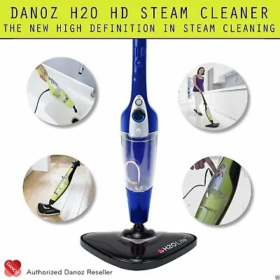 GENUINE✓ Multi Function H2O HD LITE Steam Mop Cleaner H20 DANOZ✓ 12 MTH WARRANTY • $234.45