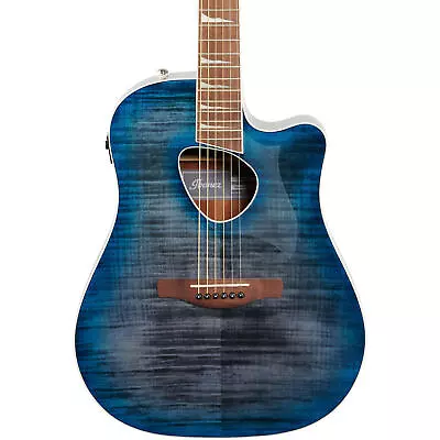 Ibanez ALT30FM Altstar Acoustic-Electric Guitar Blue Doom Burst • $399.99