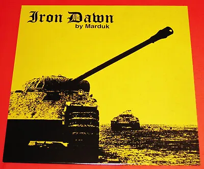 Marduk: Iron Dawn - Limited Edition EP LP Yellow Color Vinyl Record 2023 EU NEW • $29.95