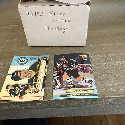 Fleer Ultra 92-93 Series 1 Complete Hockey Set 1-250 • $10