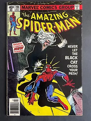 Amazing Spider-Man #194 - 1st Black Cat Marvel 1979 Comics • $249.95