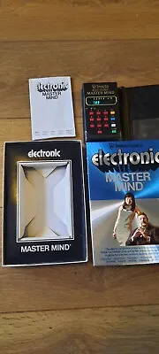 Vintage 1970's Electronic Mastermind Handheld Game Fully Working Complete In Box • £15