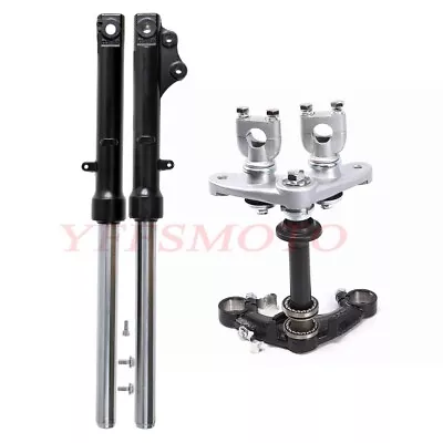 520mm Front Forks Shock Triple Tree For Mini 10'' Honda CRF50 Pit Dirt Bike 50cc • $115.33