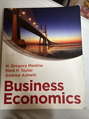 Business Economics N Gregory Mankiw • £10