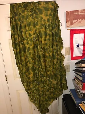 Vietnam War US Army Camo PARACHUTE Roughly 5x3 Feet Piece • $45