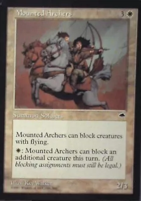 Mounted Archers - Tempest: #30 Magic: The Gathering NM R12 • $1.39