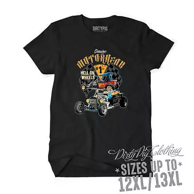 Genuine Motorhead Big Mens Shirt Sizes 4XL/5XL 6XL/7XL 8XL/9XL 10XL/11XL 12X • $39.95