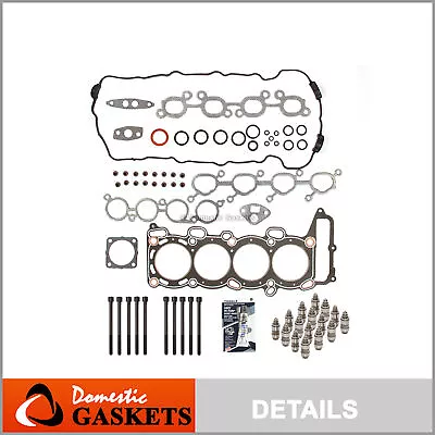 Head Gasket Set Bolts Lifters Fit 91-94 Infiniti G20 Nissan Sentra NX SR20DE • $191.95