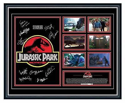 $119.99 • Buy Jurassic Park Original 1993  Signed Poster Limited Edition Framed Memorabilia