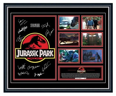 $119.99 • Buy Jurassic Park Original 1993  Signed Poster Limited Edition Framed Memorabilia
