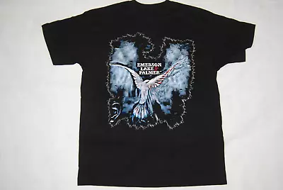 New Popular Emerson Lake & Palmer Black T-Shirt Cotton • $16.99