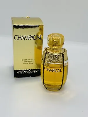 Yves Saint Laurent Champagne 50ml (45ml Left) Eau De Toilette Vintage Women’s • £182.99