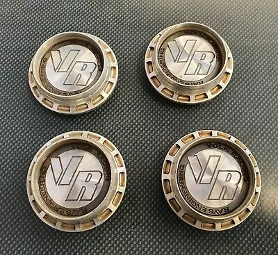 Volk Racing Formula Type Metal Center Caps - Rays GT30 GTC GTS GTF RE30 TE37 • $308.93