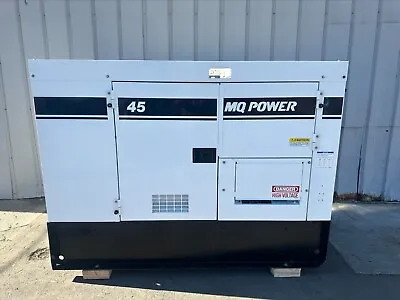 MQ MultiQuip WhisperWatt 45 KVA 36 Kw Towable Generator DCA-45SSIU4F 2163 HRS • $18900