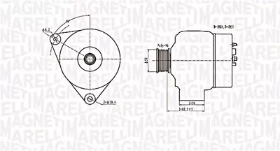 $118.98 • Buy Alternator For VW MERCEDES Lt 28-35 II 28-46 Mk Box Bus Vito 638/2 00A903025A