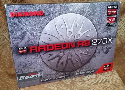 DIAMOND AMD RADEON R9 270X 2GB GDDR5 Gaming Graphics Card • $24.99