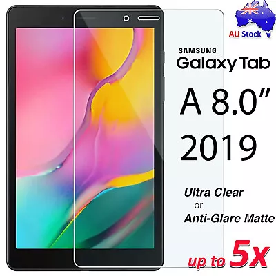 Premium Clear Or Matte Film Screen Protector For Samsung Galaxy Tab A 8.0  2019 • $6.99